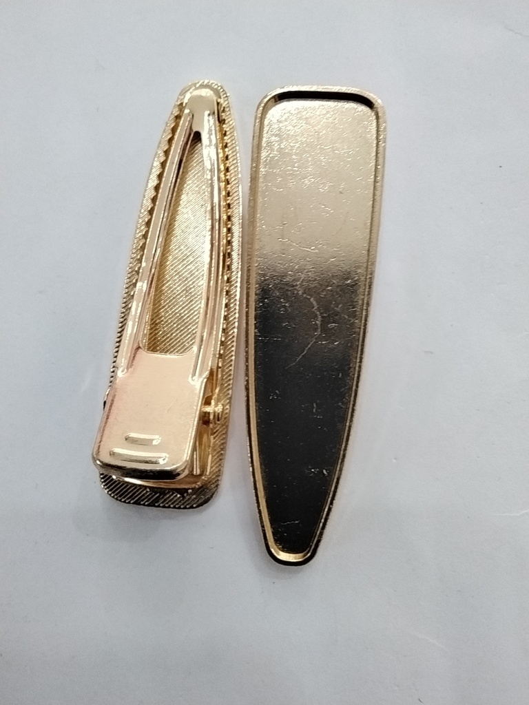 GANCHOS PARA RESINA PINZA LISA PAQ PAR COLOR BRONCE