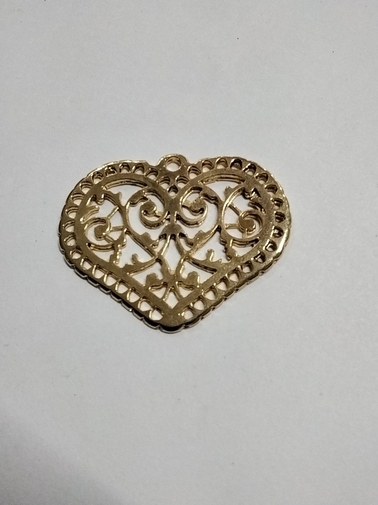 DIJE CORAZÓN DE GOLD FILLED