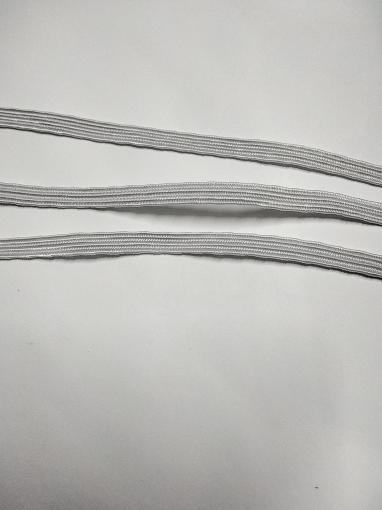 ELÁSTICO DELGADO 1/4" 6mm