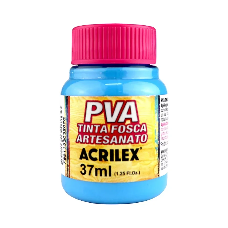 PINTURAS ACRILEX PVA 37ml (Tinta Fosca Artesanato)