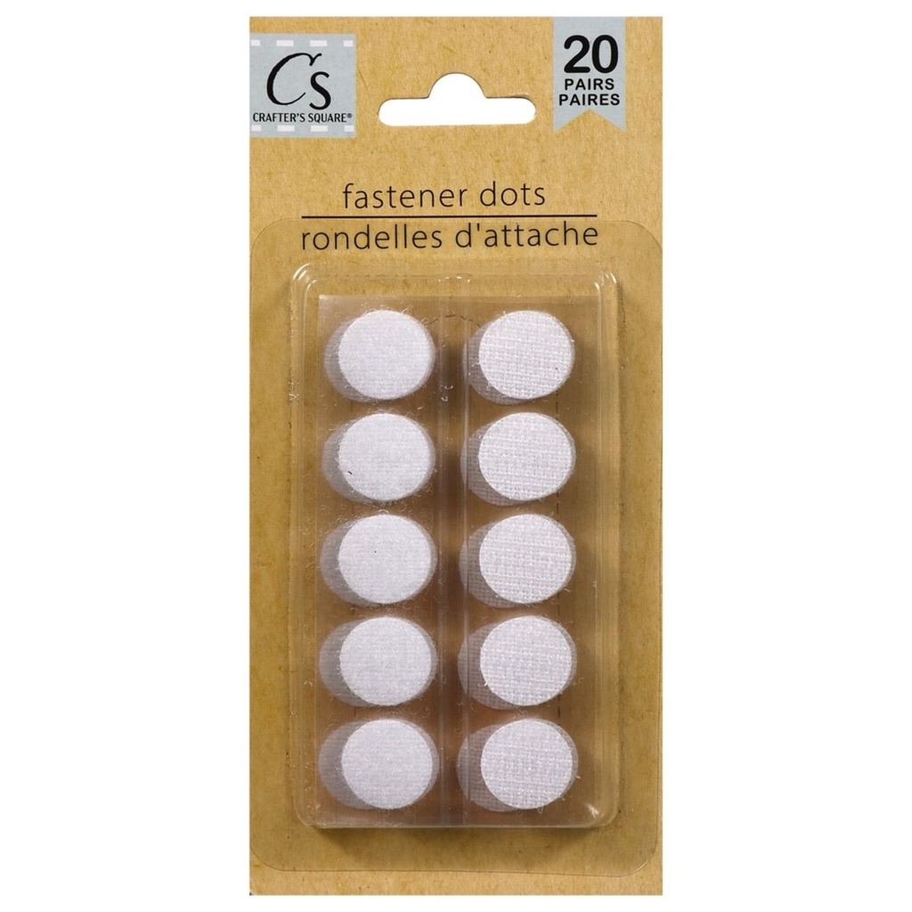 CIRCULOS DE VELCRO 20 PARES