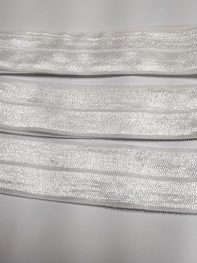 ELÁSTICO LISO UNICOLOR 1" ó 2.5cm (YD)