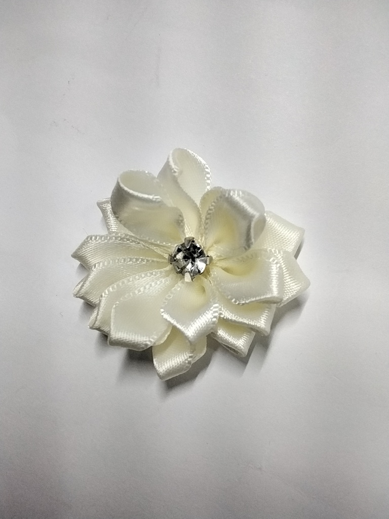FLORES MARGARITAS CON CRISTAL 3-3.5cm 