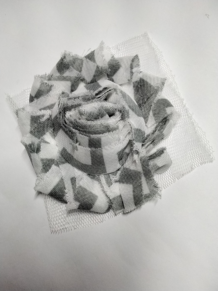 FLORES SHABBY GRANDES 7 cm ESTAMPADAS