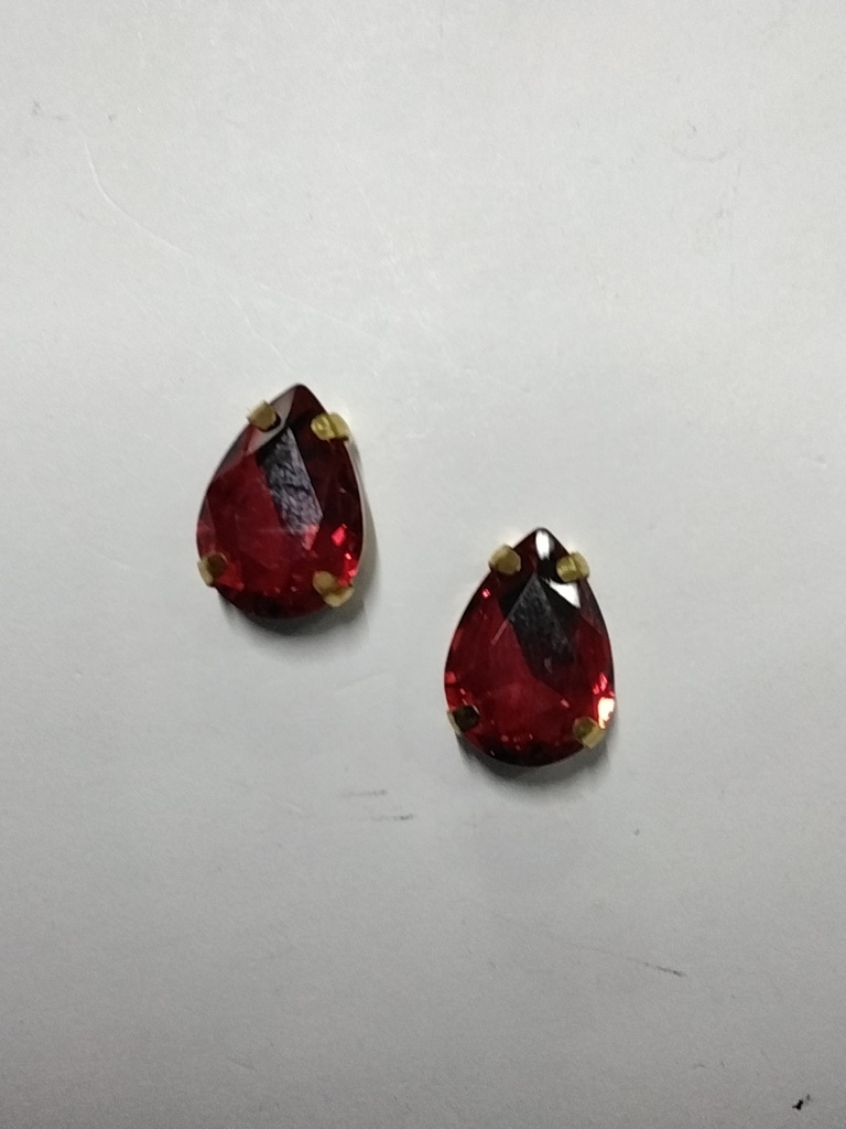 GOTAS BASE DORADA 14mm PAR 
