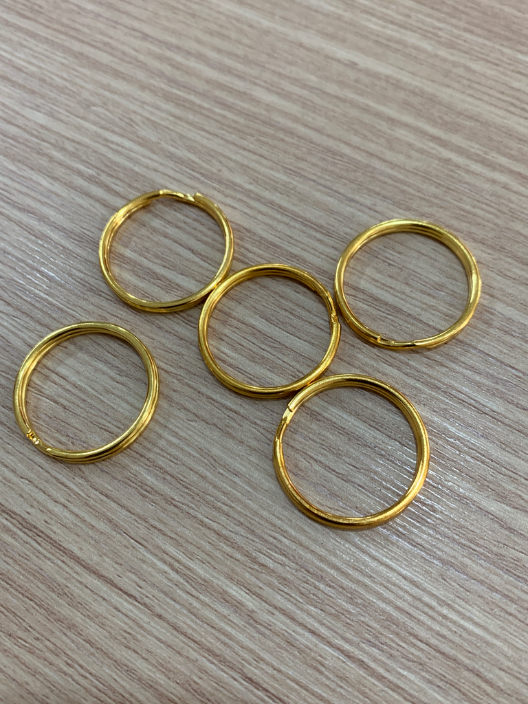 AROS PARA LLAVEROS PAQ 5 PZS COLOR 