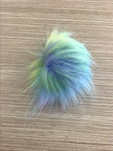 [PCG-MC] POMPONES CIRCULARES 7 CM GRANDES MULTICOLOR