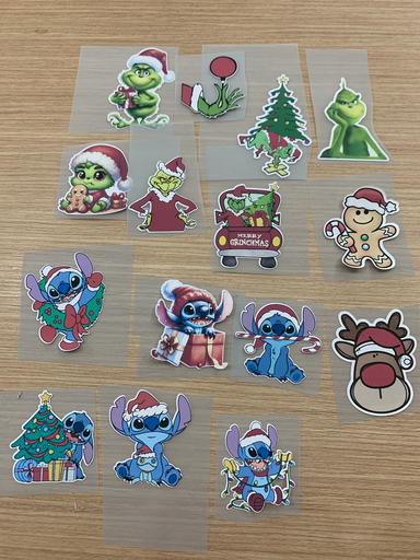NAVIDAD TERMO ADHESIVO MEDIANO
