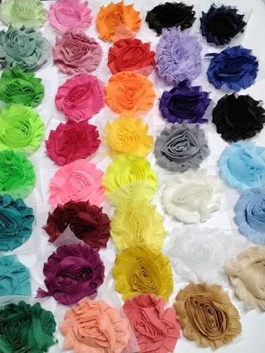 FLORES SHABBY GRANDES 7 cm 