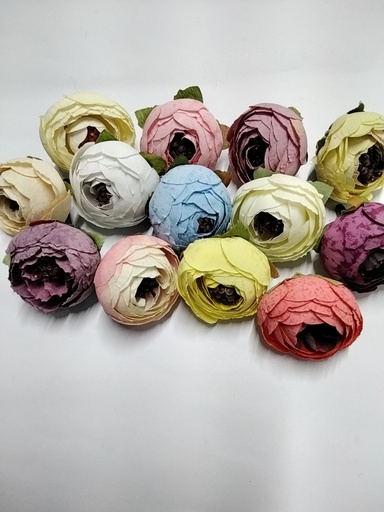 FLORES PEONÍAS PEQUEÑA 4 cm