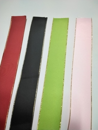 CINTA BORDE DORADO 1.5"