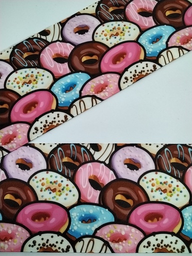 CINTA  ESTAMPADA 3" DONUT´S