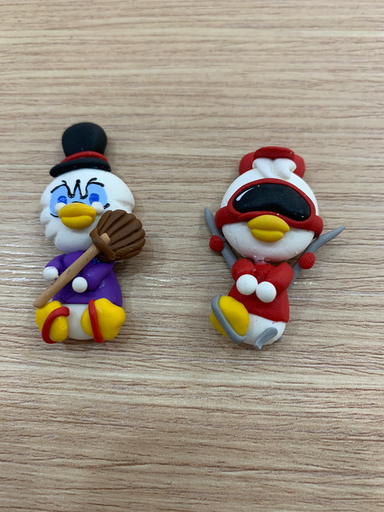 APLIQUE PORCELANA FRÍA SOBRINOS PATO DONALD 