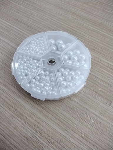 DISPENSADOR CON PERLAS SIN HUECO CIRCULAR Y PLÁSTICO