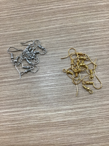 ANZUELOS PARA ARETES FANTASÍA PAQ 12 PZS