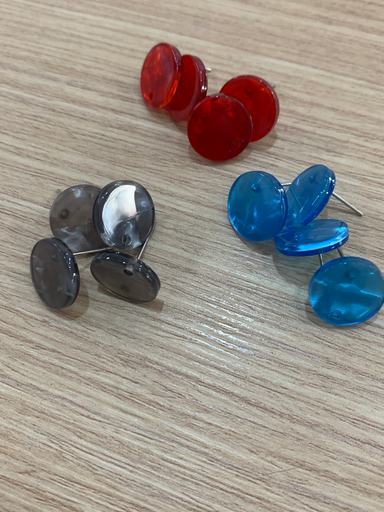 BASE PARA ARETES ACRÍLICA 4 piezas