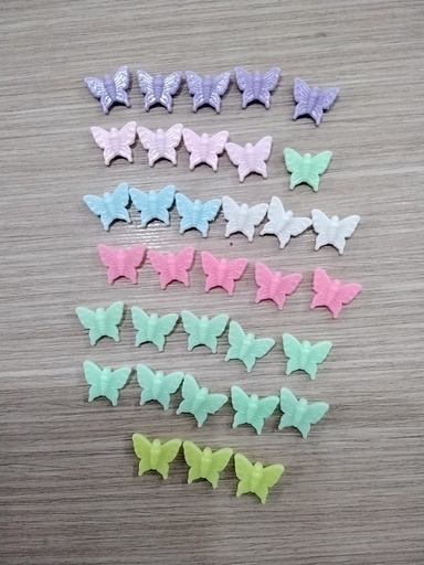 MARIPOSAS PAQ 10gr 36-40PZS
