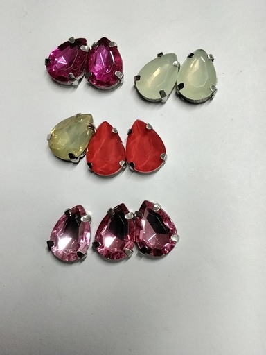 GOTAS BASE PLATEADA 14mm 