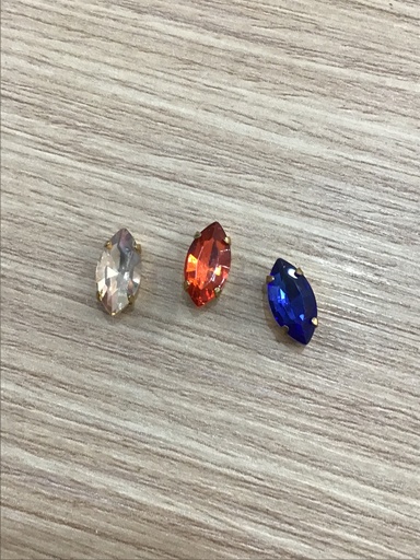 PÉTALOS BASE DORADA 11mm