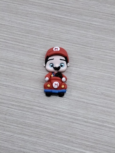 APLIQUE PORCELANA FRÍA MARIO BROS