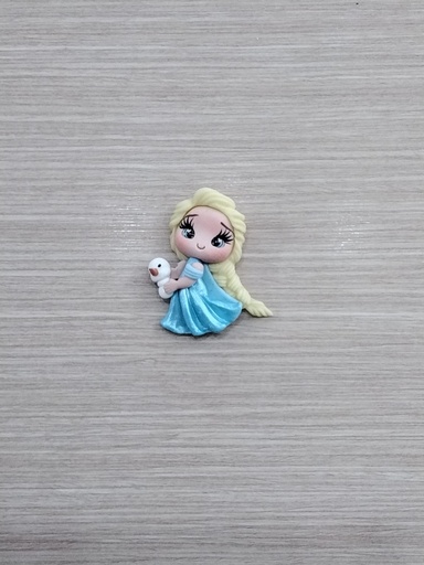 APLIQUE PORCELANA FRÍA PRINCESA ANA FORZEN