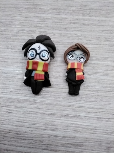 MINI APLIQUE PORCELANA FRÍA HARRY POTTER